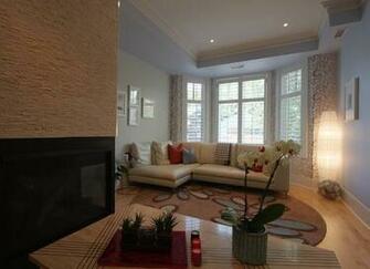 Living Room With Marimekko Lumimarja Wallpaper