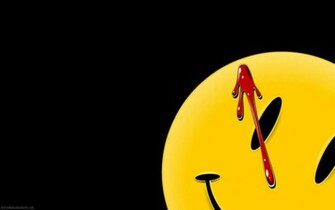 Watchmen Blood Smiley Wallpaper Hq