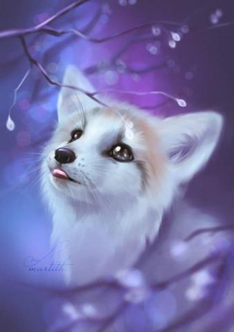 Jana Polo Ijov On Foxes And Kitsune Cute Animal Drawings