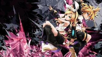Kagamini Rin And Kagamine Len Vocaloid Wallpaper Anime