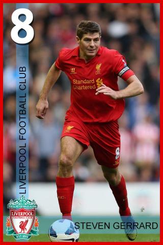 Steven Gerrard Wallpaper iPhone HD