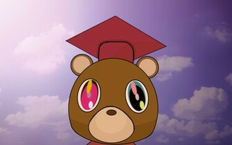 Goodbye Graduation Kanye West Bear Doodle