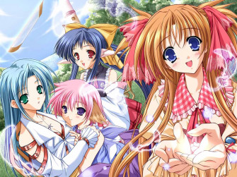 Anime Couple Kiss Wallpaper