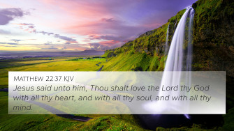 Matthew Kjv 4k Wallpaper Jesus Said Unto Him Thou Shalt