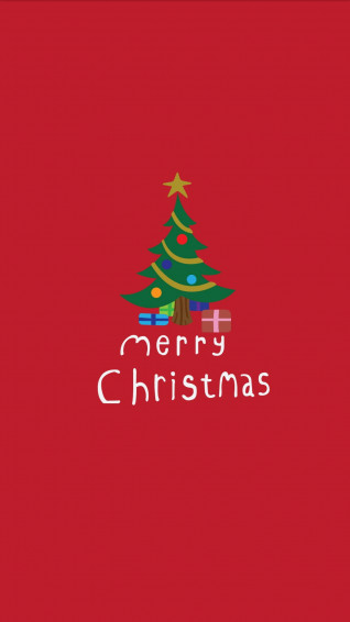 Merry Christmas iPhone Wallpaper