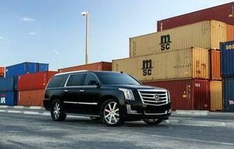 Wallpaper Cadillac Escalade Black Image For Desktop Section
