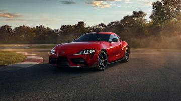 Toyota Gr Supra Red Car Wallpaper