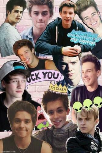 Cameron Dallas Dylan Obrien Jack Johnson Thomas Sangster Wallpaper