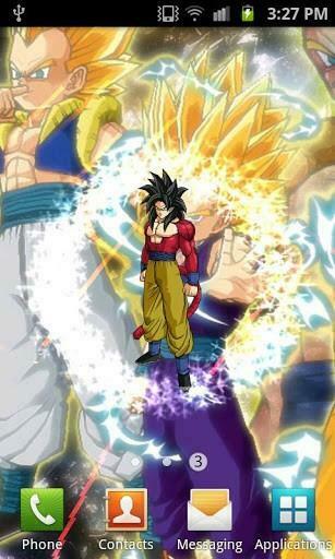 Bigger Dragon Ball Z Live Wallpaper For Android Screenshot