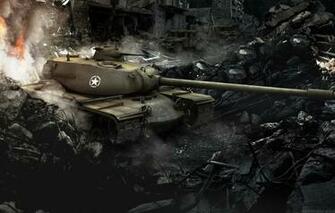 Wallpaper Tank Usa Tanks Wot World Of