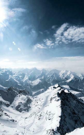 Central French Alps Wallpaper