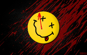 Nirvana Smiley Wallpaper