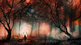 Mystical Forest Wallpaper F R Desktop Couple