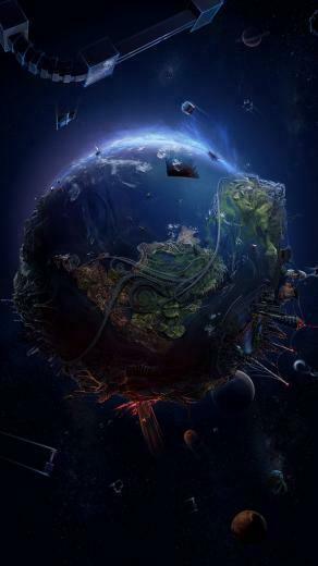 Heaven And Hell iPhone 5s Wallpaper iPad
