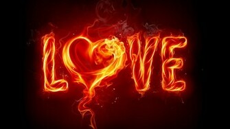 Fire Logo For Love Picture Wallpaper Desktoppicture