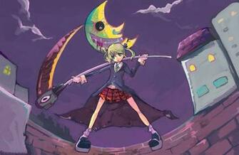 Kawaii Wallpaper Soul Eater Maka Alban Moon Anime And