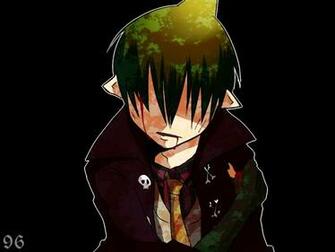Ao No Exorcist Amaimon Black Background Nails Blood Tears