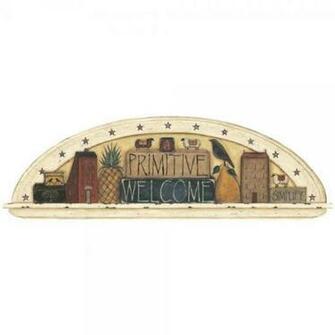 Primitive Welcome Arch Wallpaper Warehouse