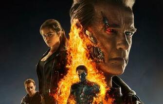 Wallpaper Terminator Genesis Genisys Science Fiction