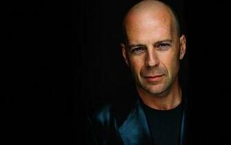 Bruce Willis Portrait Widescreen Wallpaper Wide Net