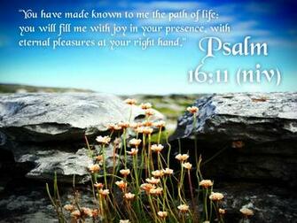 Psalm Path Of Life Wallpaper Christian And