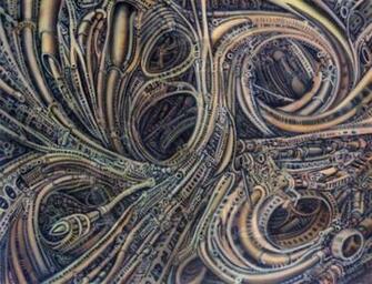 Biomechanical Wallpaper Expansion By