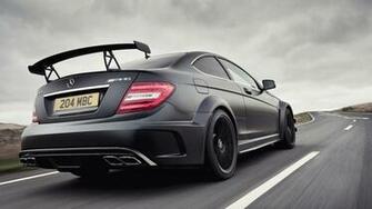 Black Cars Roads Automotive Royal Respect Mercedes Benz