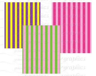 Multi Color Stripe Background Printable