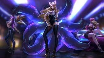 Kda Ahri Heart Live Wallpaper Desktophut