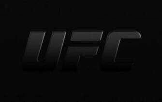 Large Ufc Logo Black Carbon Fiber Dark Desktop Wallpaper