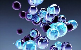 Wallpaper Colored Bubbles