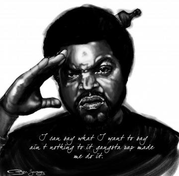 Ice Cube Wallpaper Background Rapper Gangsta Rap