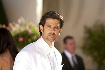 Handsome Hrithik Roshan In White Suite HD Wallpaper