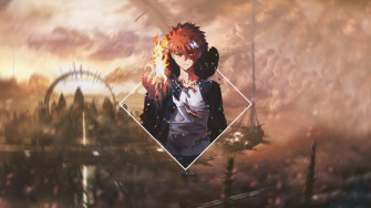 Fire Anime Wallpaper
