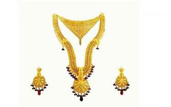 Gold Jewellery Necklaces Set Nice Wallpaper New HD