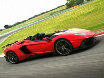 Lamborghini Aventador J Desktop HD Wallpaper