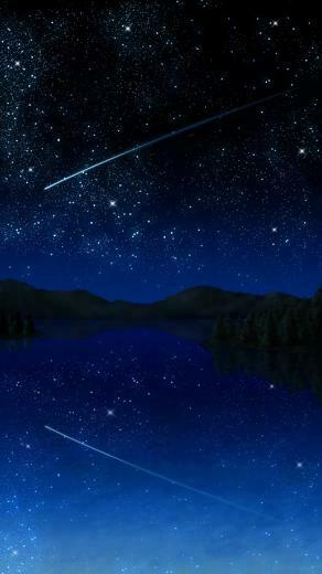 Pics Photos Night Shooting Star HD Wallpaper