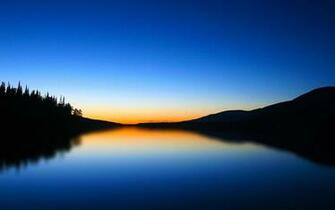 HD Blue Lake Scenic Wallpaper For Windows Wide