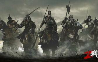 Wallpaper Weapons The Game Armor Horse Warriors Riders