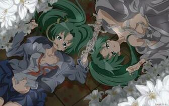 Higurashi No Naku Koro Ni Sonozaki Mion Shion HD Wallpaper