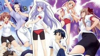 Anime Wallpaper Crowd Background Sports Movement Space
