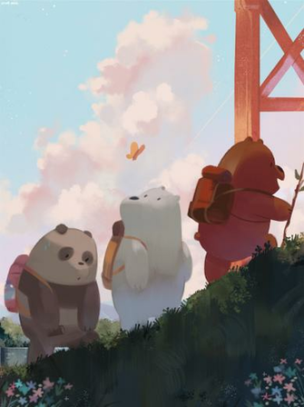 Everydaylouie We Bare Bears Wallpaper Bear