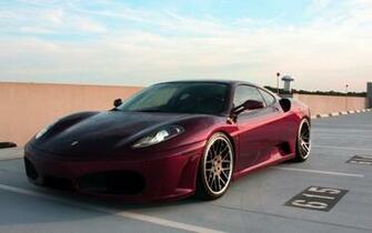 Ferrari F430 Wallpaper Stock Photos