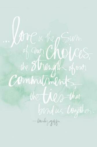 Love Quote Is Designed By Julie Song Ink