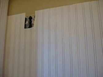 Beadboard Wallpaper Party