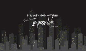 Desktop Wallpaper Black Aesthetic With Scripture As Motivation
