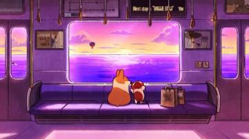 These Relaxing Doggie Corgi Animation Loops By Studio Goindol R