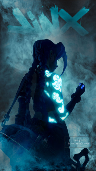 Arcane Jinx Wallpaper