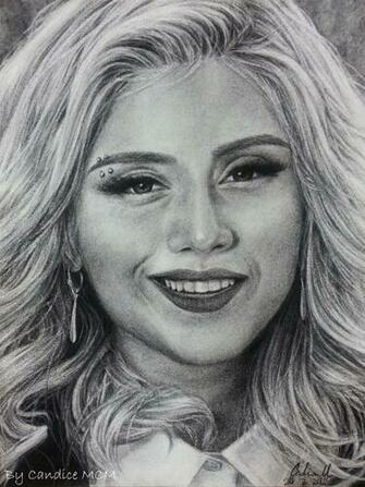 Drawing Pentatonix Kirstin Maldonado Charcoal By Can727