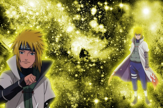 Minato Namikaze Background By Alliaxandromeda